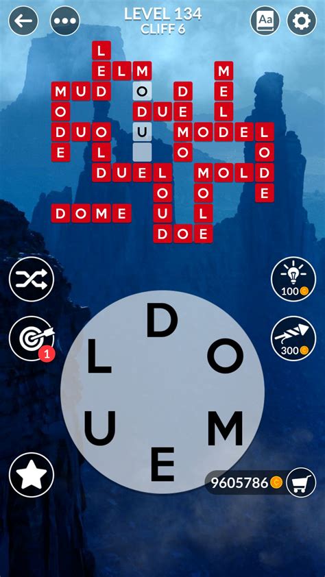 If you are playing this game and stuck in Level 127 (Arch 15 Canyon), you can find answers below. . Wordscapes level 134